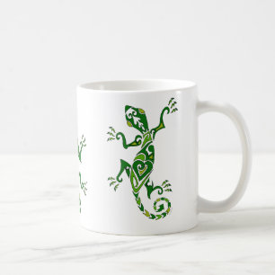 Caneca De Café Tatuagem do lagarto