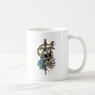 Caneca De Café Tatuagem do Skull & Dagger