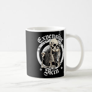 Caneca De Café Tatuagem local com tinta engraçada na pele