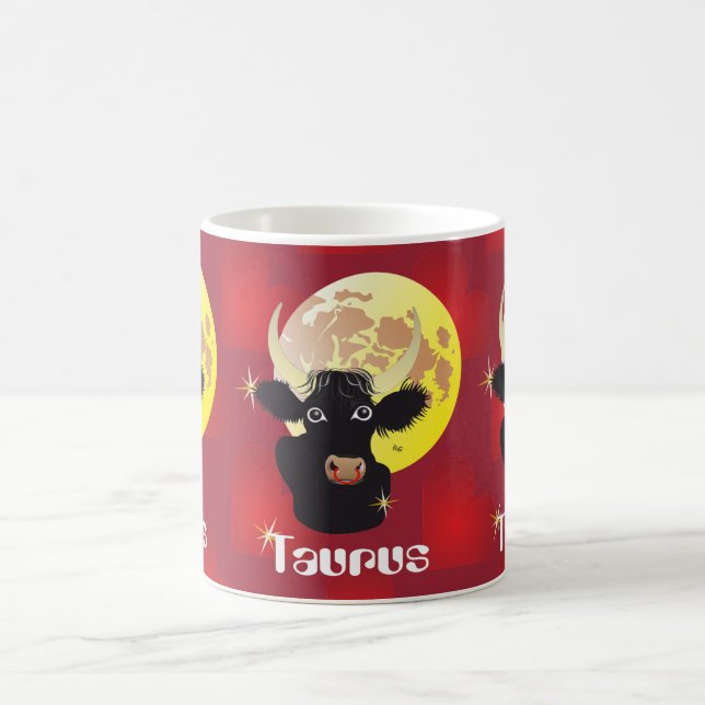Caneca De Café Taurus abril 21 to May 20 Mug (Centro)