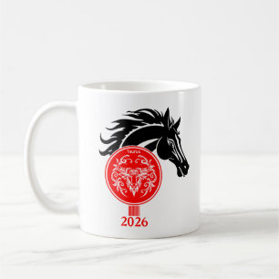 Caneca De Café Taurus x Year of the Horse 2026