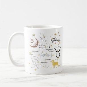 Caneca De Café Taurus Zodiac Mug