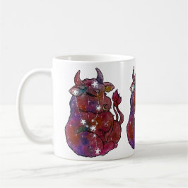 Caneca De Café Taurus Zodiac Sign Birthday 