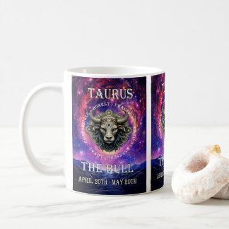 Caneca De Café Taurus Zodiac - Sinal Mug