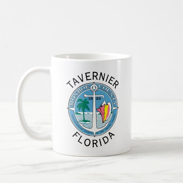 Caneca De Café Tavernier - Florida Keys (Esquerda)