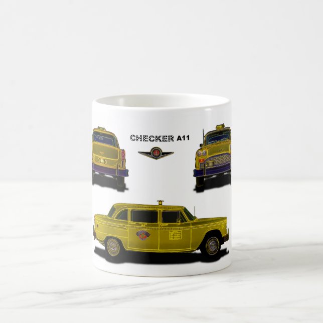 Caneca De Café Táxi - verificador (Centro)