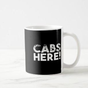 Caneca De Café Táxis Engraçados Aqui - Guido Engraçado Nova Jerse