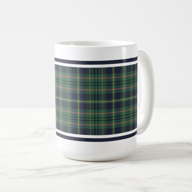 Caneca De Café Taylor Clan Tartan (Frente Esquerda)