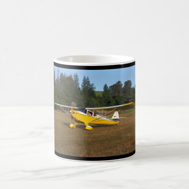 Caneca De Café Taylorcraft, BC-12, aviação 1941_Classic (Centro)