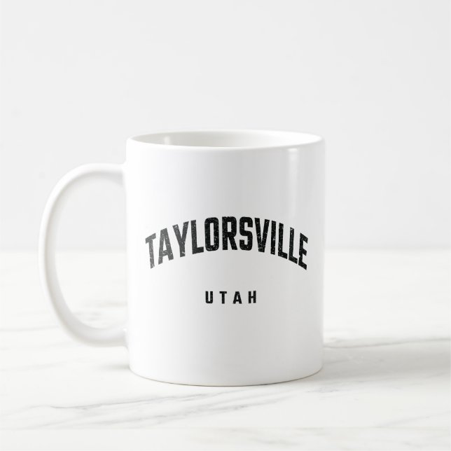 Caneca De Café Taylorsville Utah UT (Esquerda)