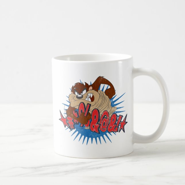 Caneca De Café TAZ™ censurada (Direita)