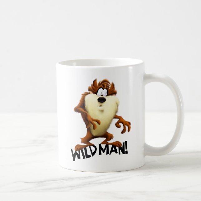 Caneca De Café TAZ™ - Homem Selvagem (Direita)