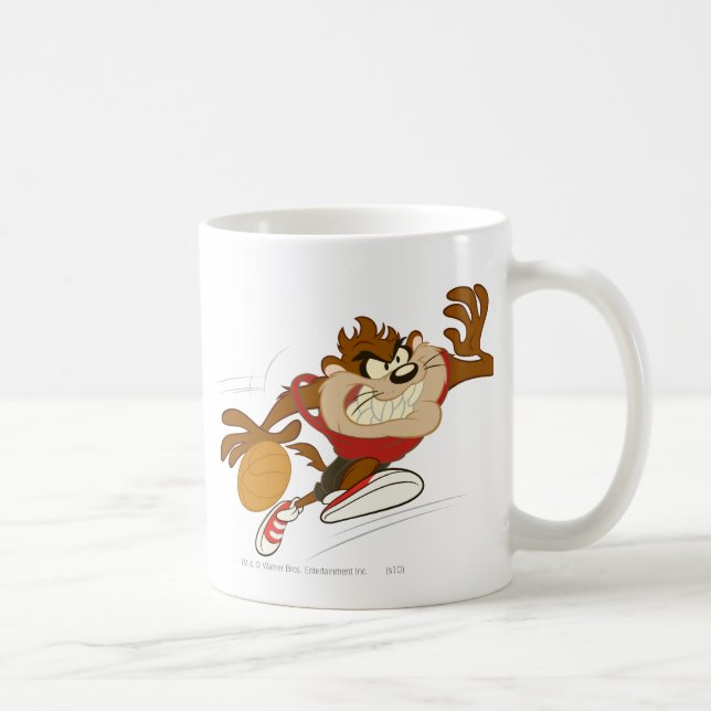 Caneca De Café TAZ™ o Ciclone que Dribla (Direita)