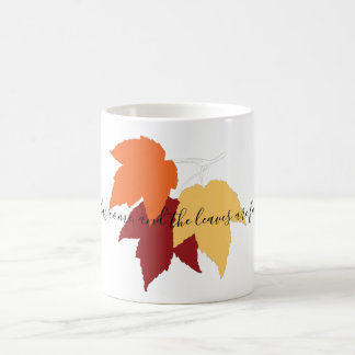 Caneca De Café Taza "Arce de Otoño".