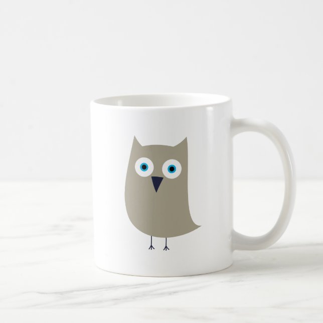Caneca De Café Taza Búho (Direita)