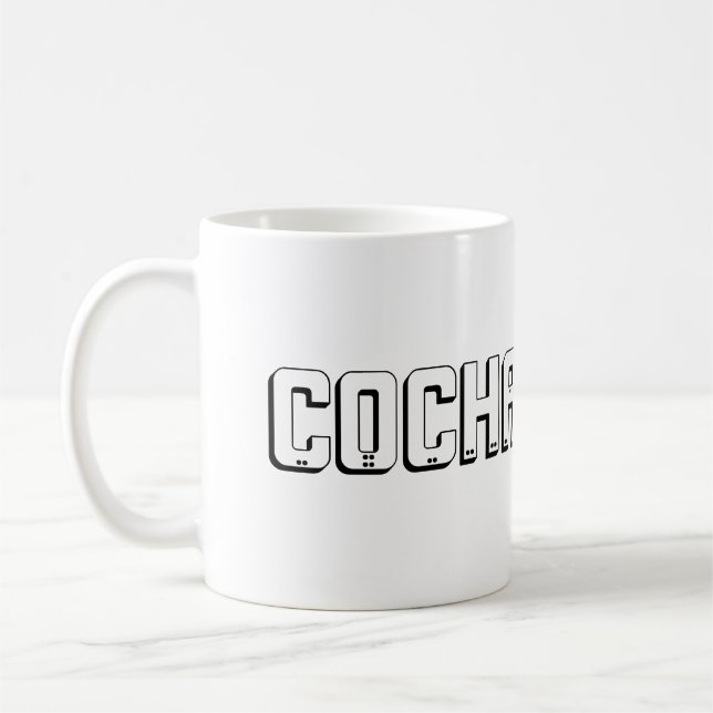 Caneca De Café Taza cochasamba (Esquerda)