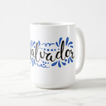 Taza con Diseño de El Salvador