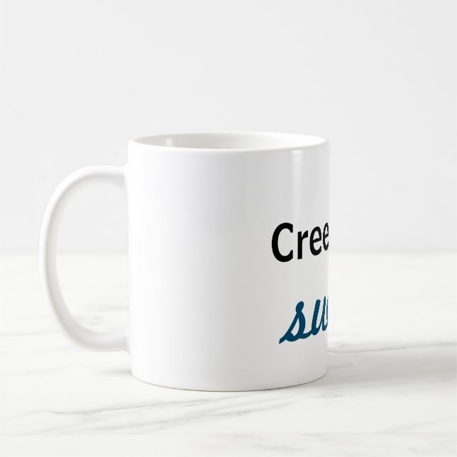 Caneca De Café Taza cree en tus sueños (Esquerda)