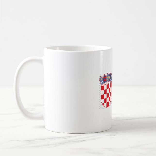 Caneca De Café Taza Croacia (Esquerda)
