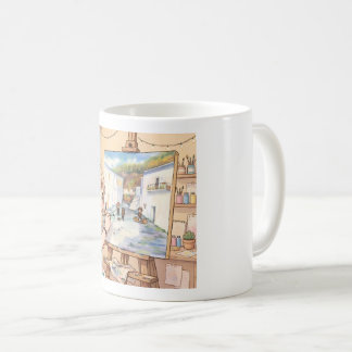 Caneca De Café Taza de Artista Kawaii