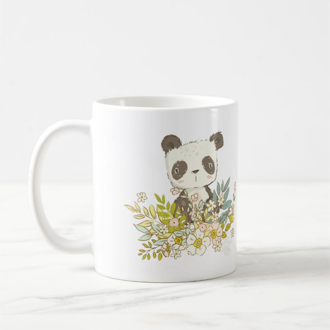Caneca De Café Taza de Café Baby Shower Panda (Esquerda)