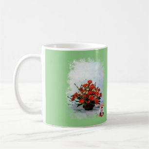 Caneca De Café Taza de Café Bodegón de Flores