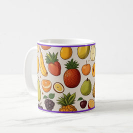 Caneca De Café taza de café con diseño de frutas