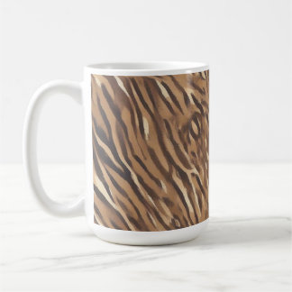 Caneca De Café Taza de Cafe con Diseño de Piel de Tigre