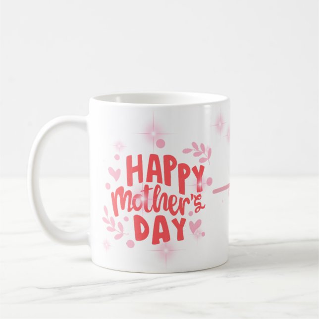 Caneca De Café Taza de Café  Happy Mother Day (Esquerda)