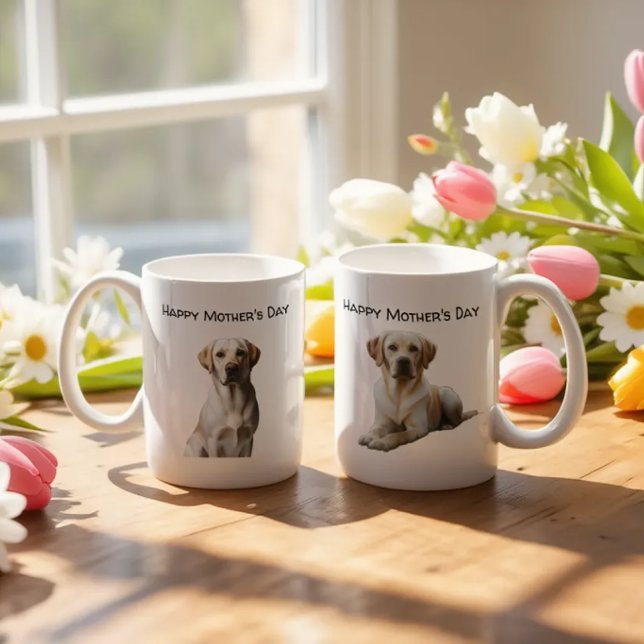 Caneca De Café Taza de café personalizable Happy Mother's Day  (Criador carregado)