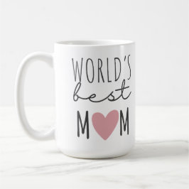 Caneca De Café Taza De Café World's Best MOM Custon