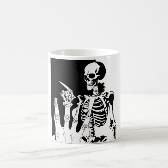 Caneca De Café Taza de Calavera (Centro)