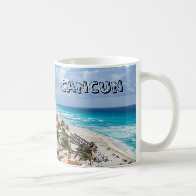 Caneca De Café taza de Cancun - Mexico (Direita)