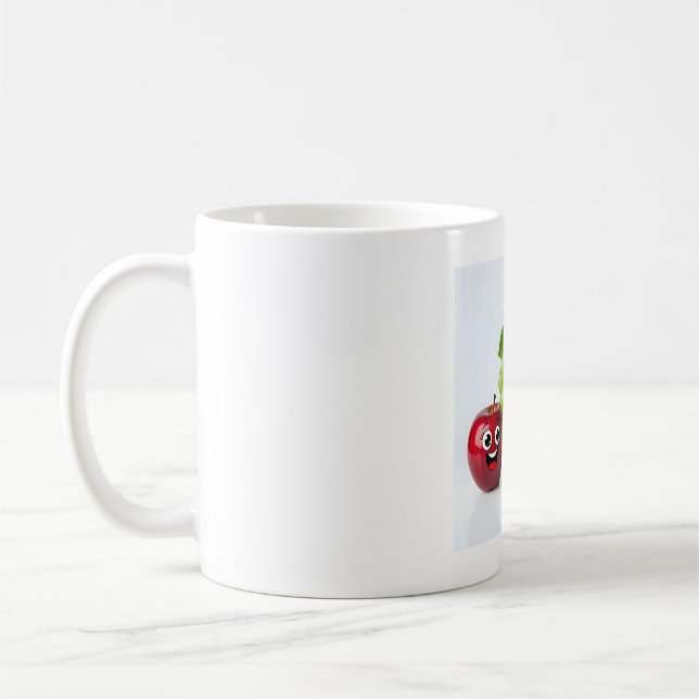 Caneca De Café taza de frutas (Esquerda)