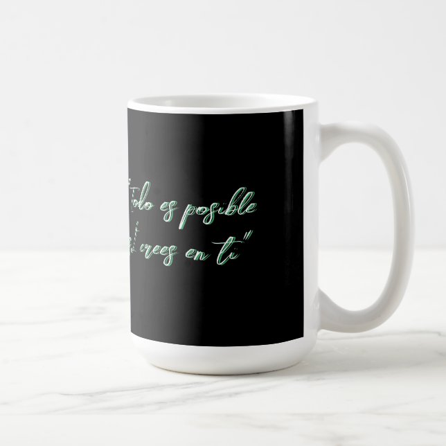 Caneca De Café "Taza de inspiración canina" (Direita)