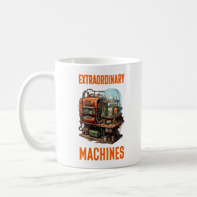 Caneca De Café Taza de la colección EXTRAORDINARY MACHINES 07 (Esquerda)