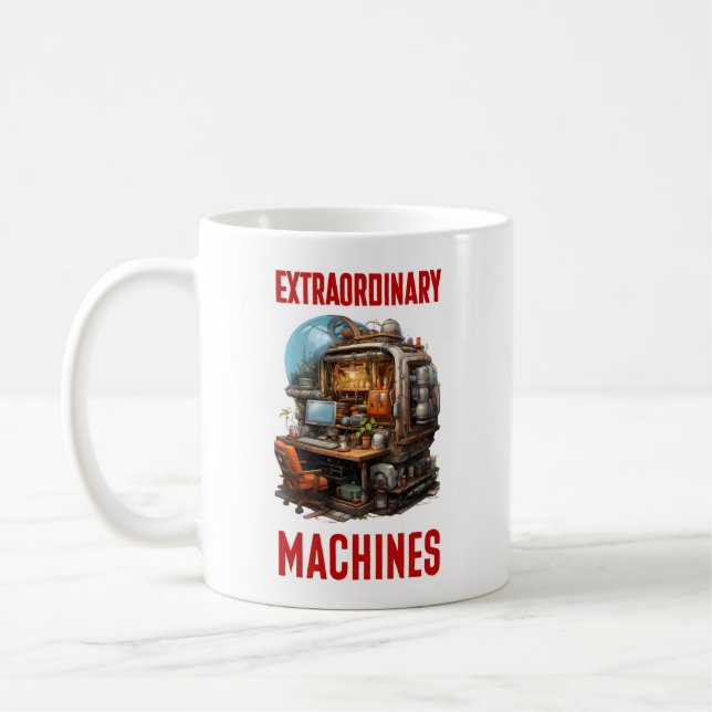 Caneca De Café Taza de la colección EXTRAORDINARY MACHINES 08 (Esquerda)