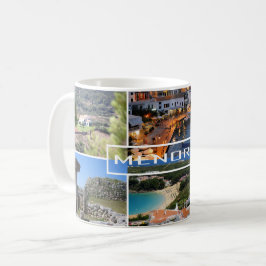 Caneca De Café taza de la isla de Menorca - Minorca