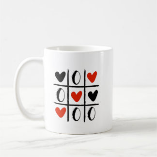 Caneca De Café Taza de porcelana JUEGO DE CORAZONES