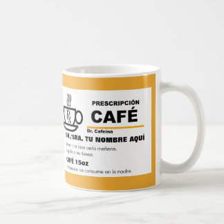 Caneca De Café Taza de Prescripción de Café