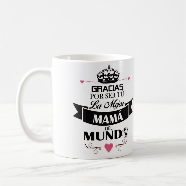 Caneca De Café Taza Día de las Madres (Esquerda)