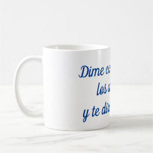 Caneca De Café Taza dime como eres con los animales