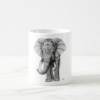 Caneca De Café taza elefante