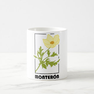 Caneca De Café Taza estampado de flor Monterón