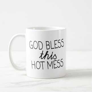 Caneca De Café Taza Hot Mess