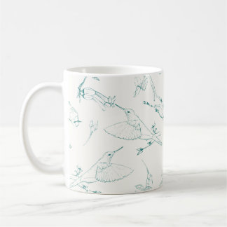 Caneca De Café Taza Hummingbirds