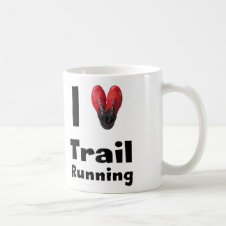 Caneca De Café Taza "I love Trail Running"
