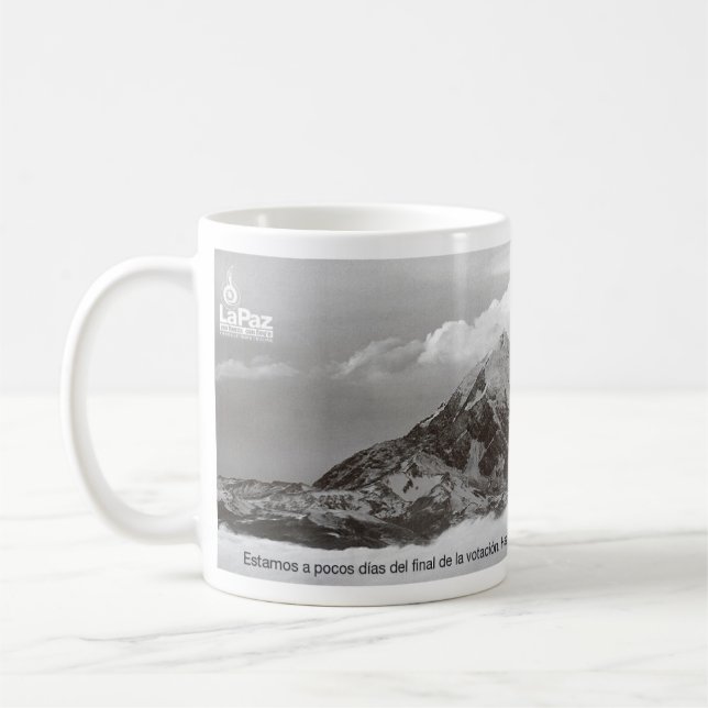 Caneca De Café Taza Illimani (Esquerda)
