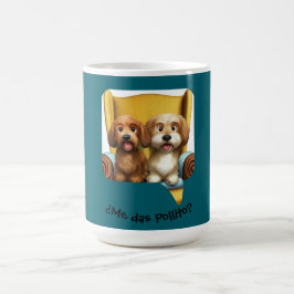 Caneca De Café Taza Infantil “Amiguitas Peludas”