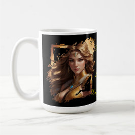 Caneca De Café Taza Lady Sagitario
